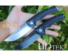 Black Eagle D2 balde material folding knife UD2106558